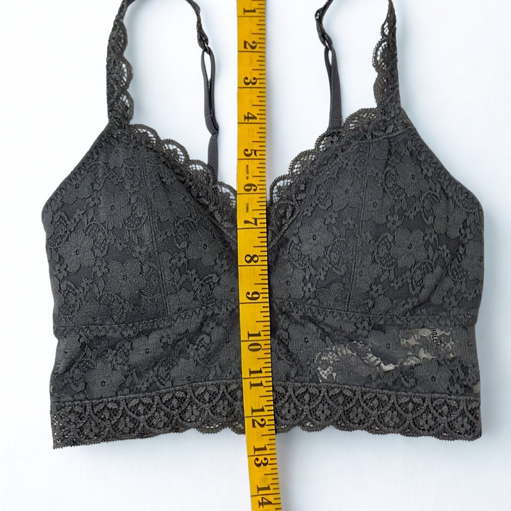 Hollister Dark Gray Lace Bralette - Picture 7 of 7
